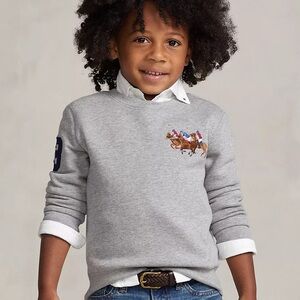 Polo Ralph Lauren triple pony fleece sweatshirt